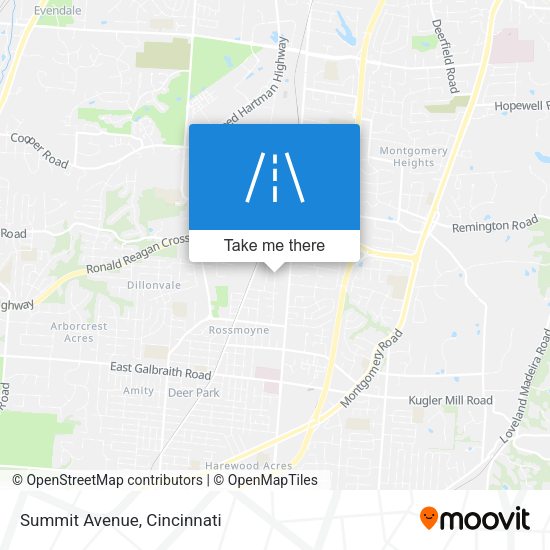 Mapa de Summit Avenue