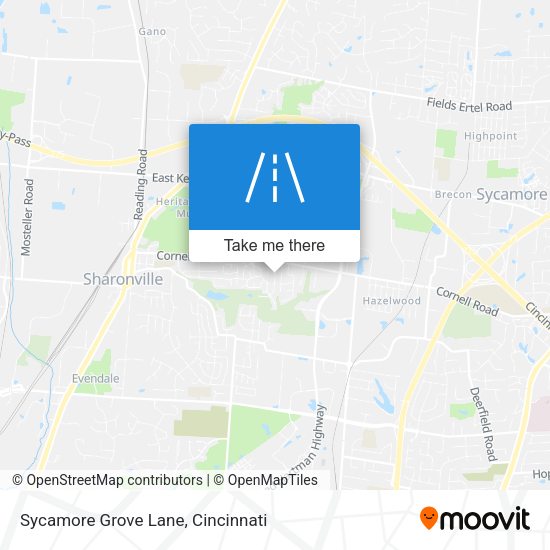 Mapa de Sycamore Grove Lane