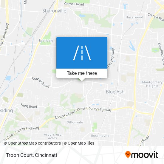 Troon Court map