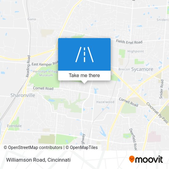 Mapa de Williamson Road