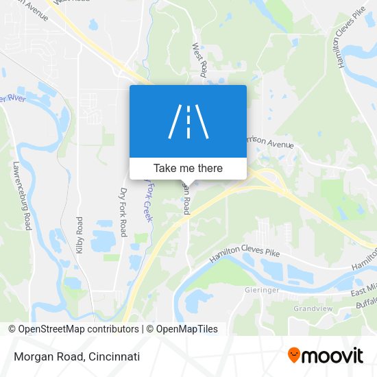 Mapa de Morgan Road
