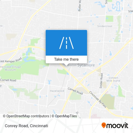 Mapa de Conrey Road