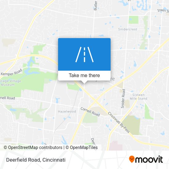 Mapa de Deerfield Road