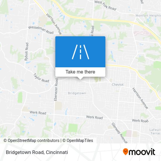 Mapa de Bridgetown Road