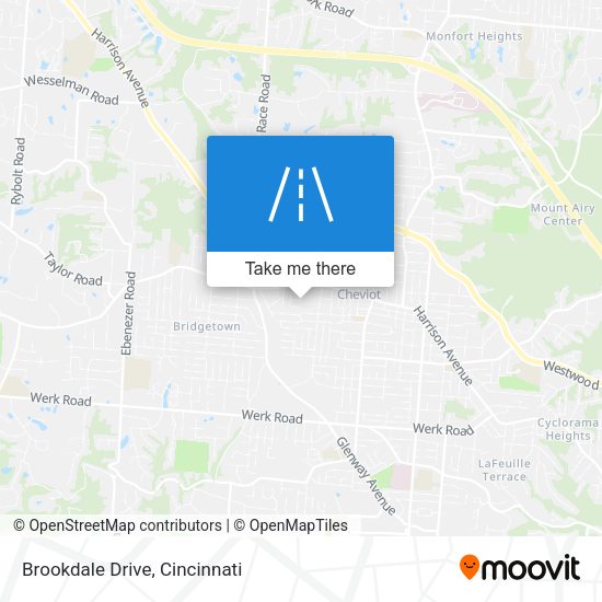 Mapa de Brookdale Drive