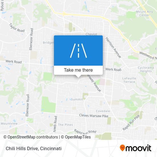 Mapa de Chili Hills Drive