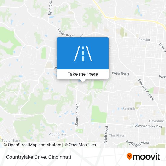 Mapa de Countrylake Drive