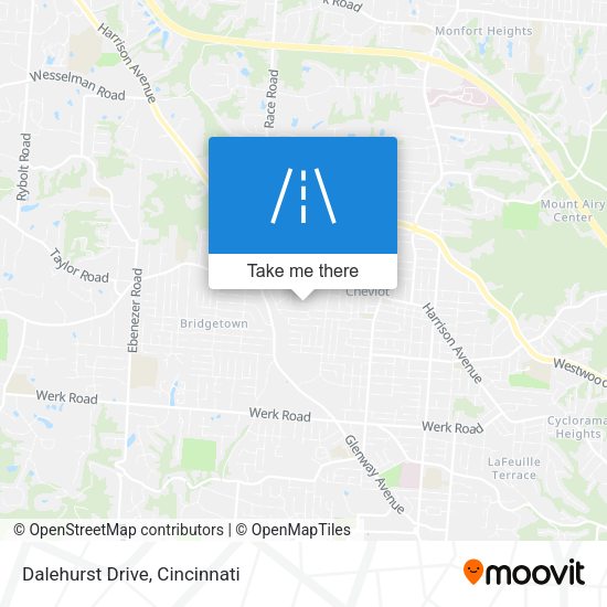Mapa de Dalehurst Drive