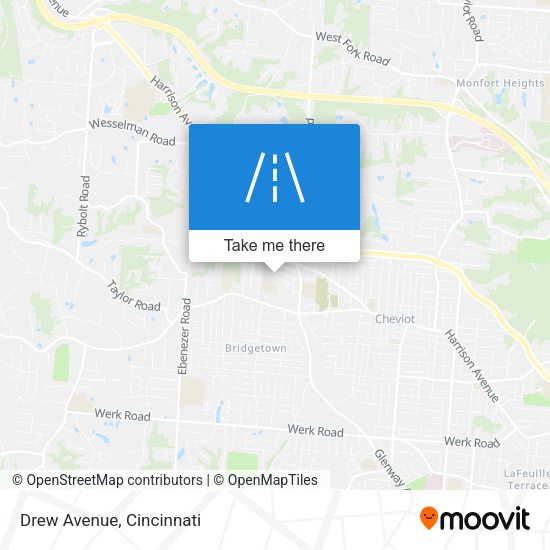 Mapa de Drew Avenue