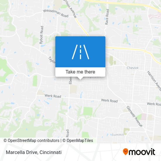 Mapa de Marcella Drive