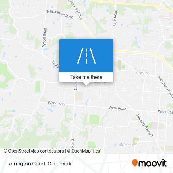 Torrington Court map