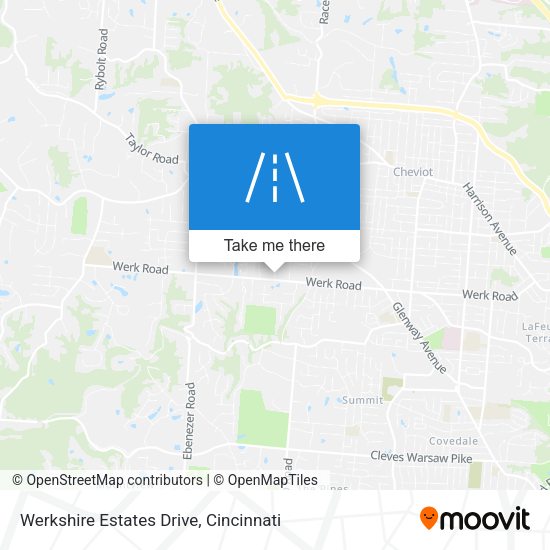 Mapa de Werkshire Estates Drive