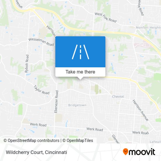 Wildcherry Court map