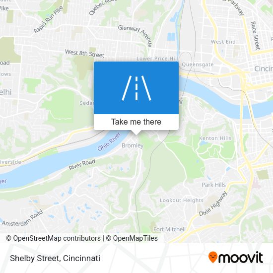 Mapa de Shelby Street