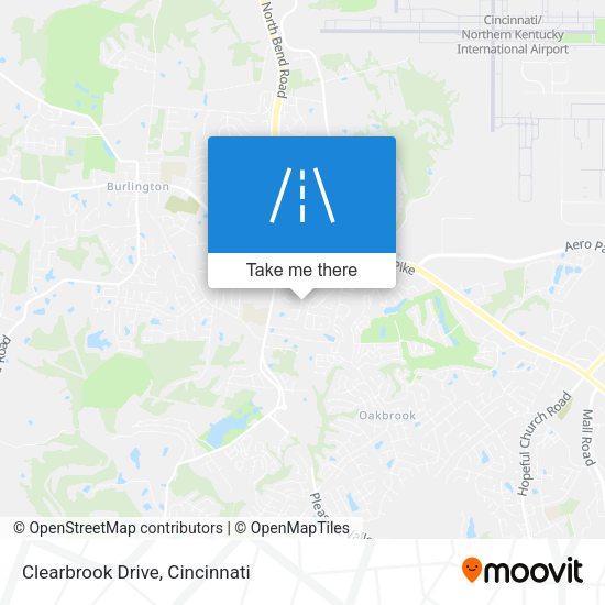 Mapa de Clearbrook Drive