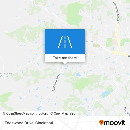 Edgewood Drive map