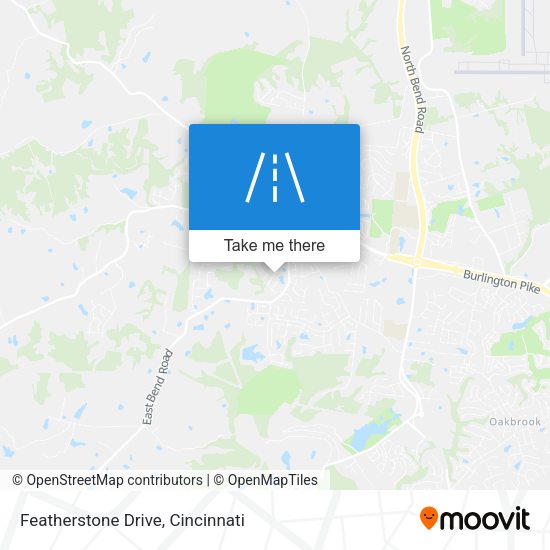 Featherstone Drive map