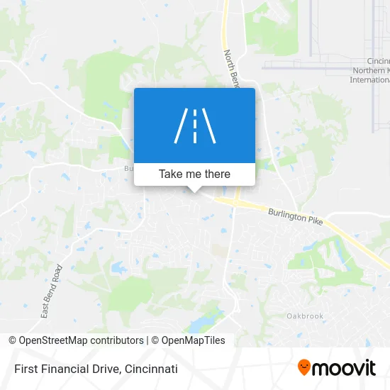 First Financial Drive map