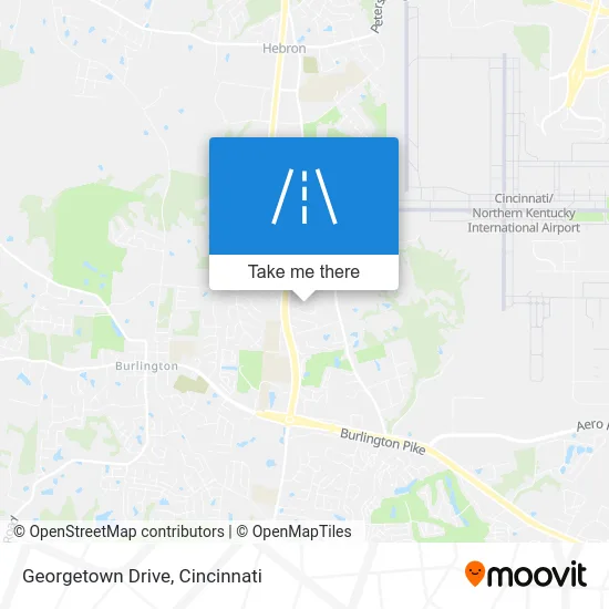 Georgetown Drive map