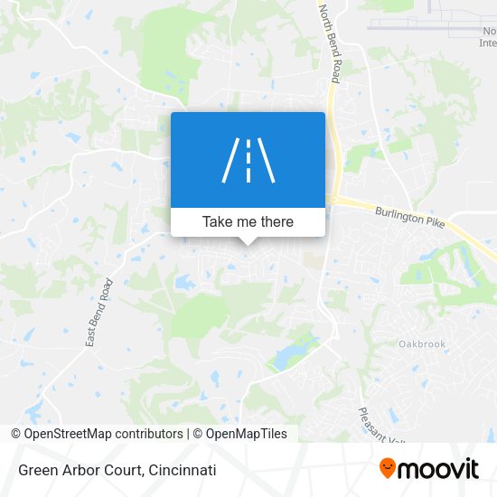 Green Arbor Court map