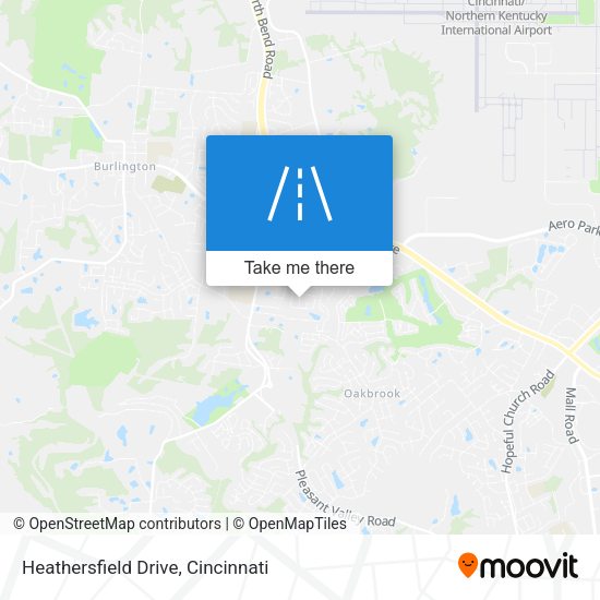 Mapa de Heathersfield Drive