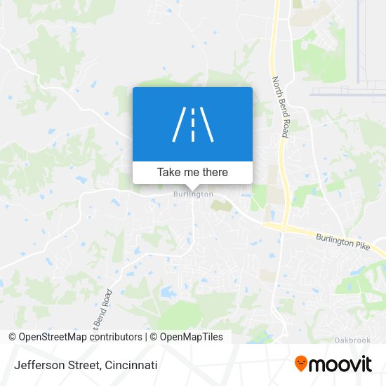 Jefferson Street map
