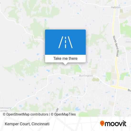 Mapa de Kemper Court