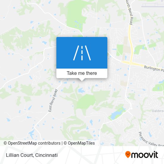 Mapa de Lillian Court