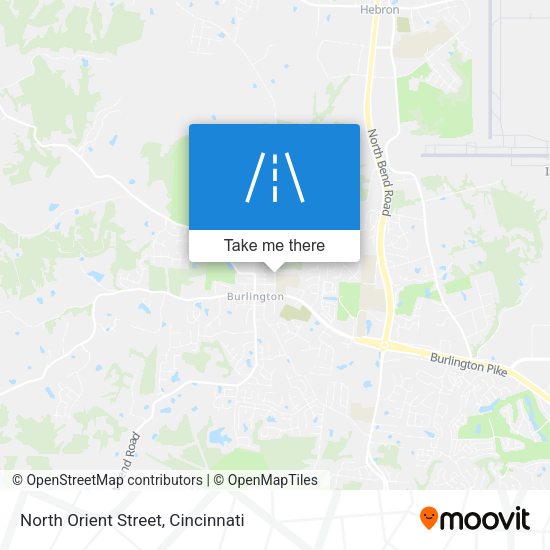 Mapa de North Orient Street