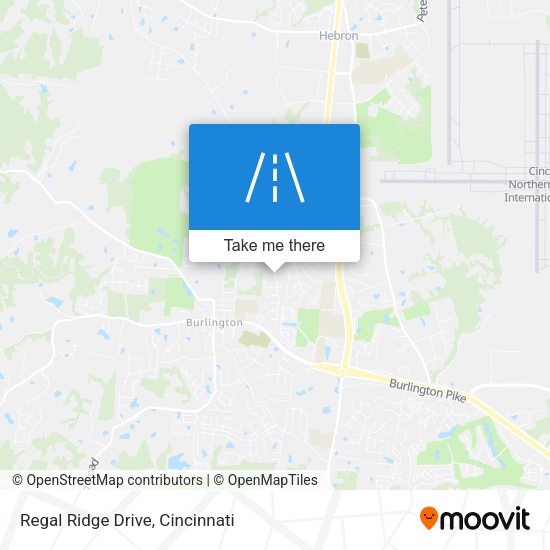 Regal Ridge Drive map