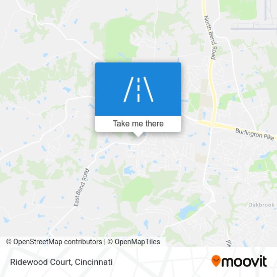 Mapa de Ridewood Court