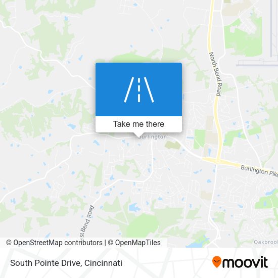 South Pointe Drive map
