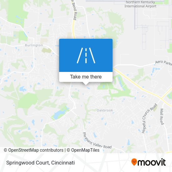 Springwood Court map