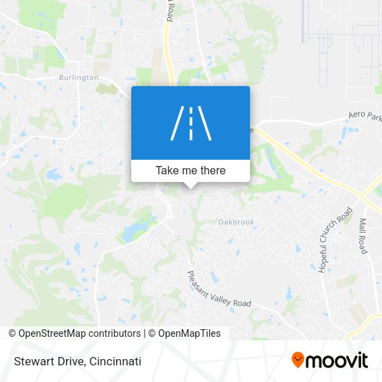 Mapa de Stewart Drive