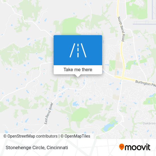 Mapa de Stonehenge Circle