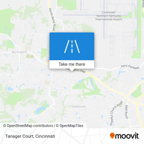 Mapa de Tanager Court