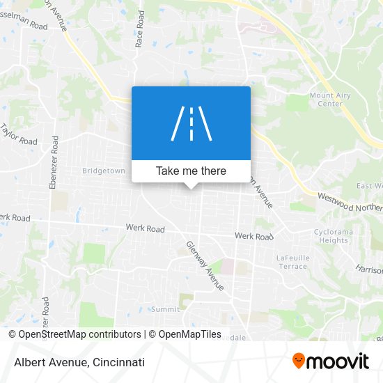 Mapa de Albert Avenue