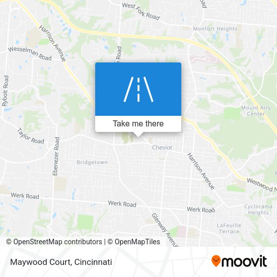 Mapa de Maywood Court