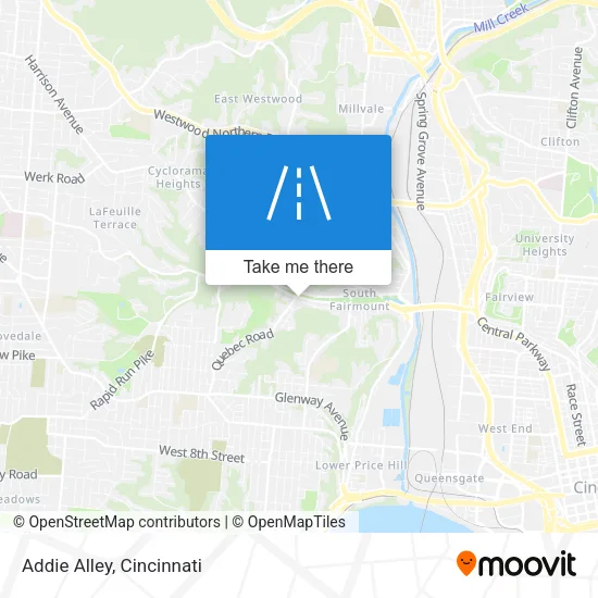 Addie Alley map