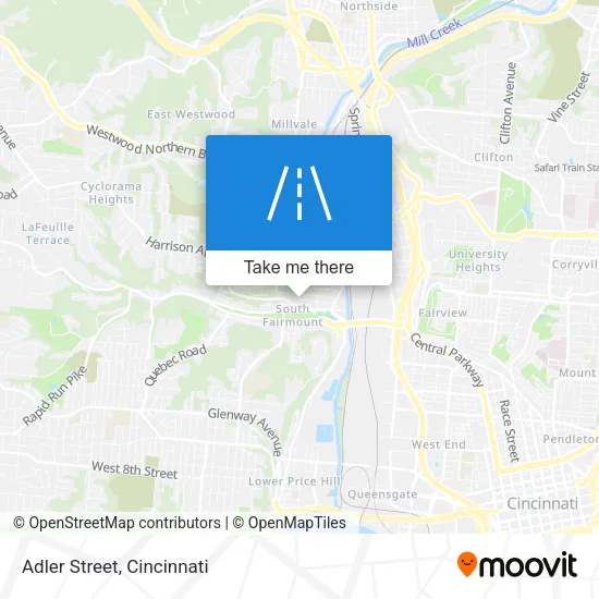 Adler Street map