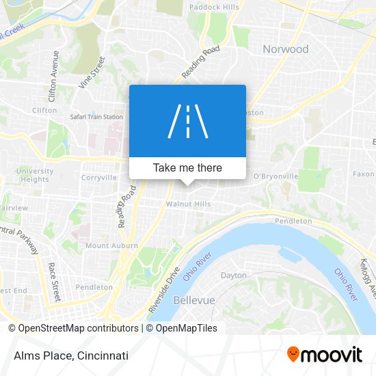 Mapa de Alms Place