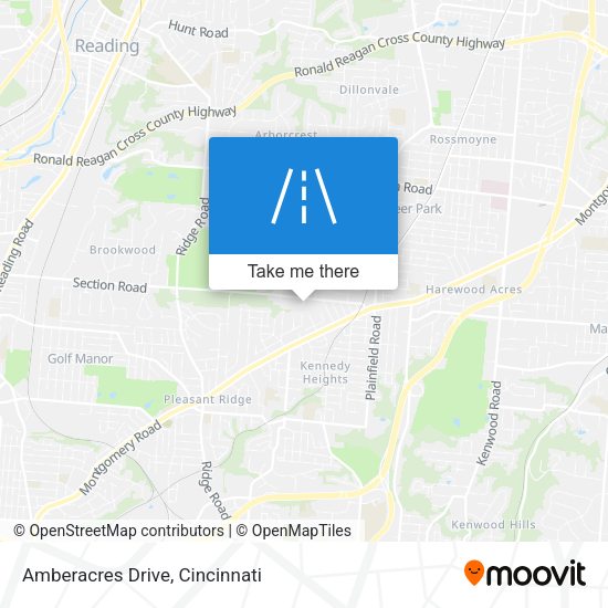 Amberacres Drive map
