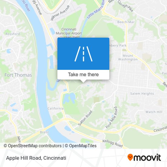 Mapa de Apple Hill Road