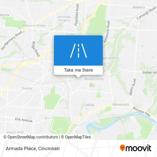 Armada Place map