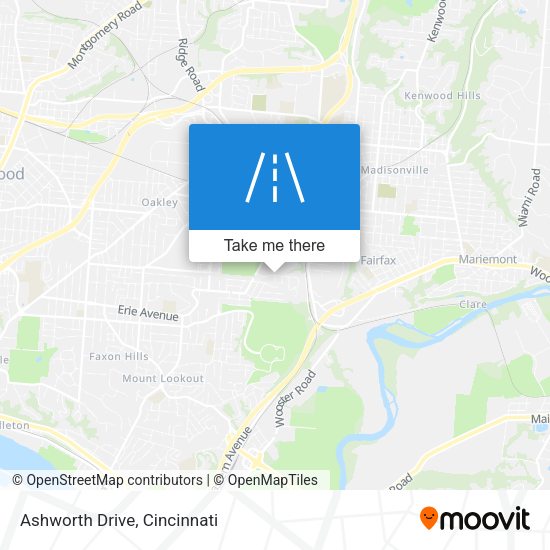 Mapa de Ashworth Drive