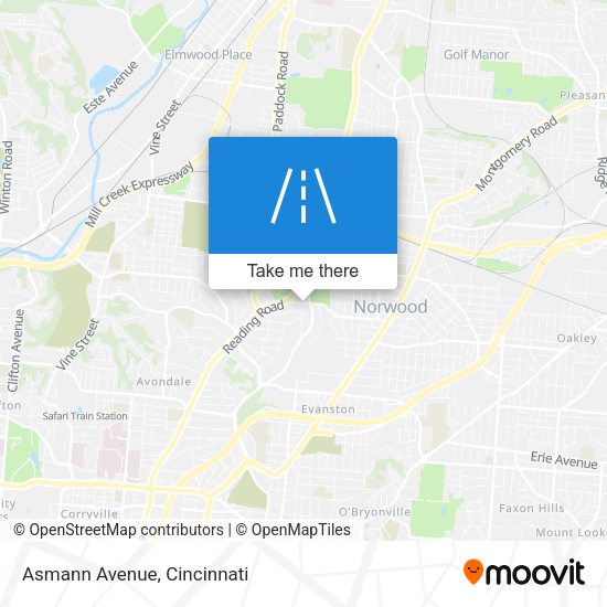 Mapa de Asmann Avenue