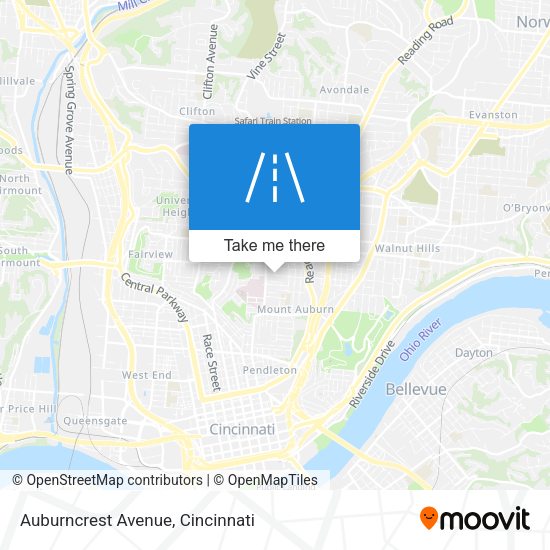 Mapa de Auburncrest Avenue