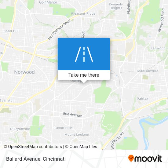 Mapa de Ballard Avenue