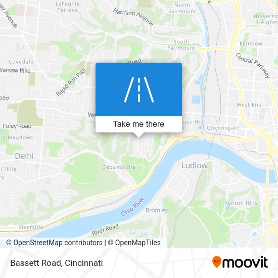 Mapa de Bassett Road