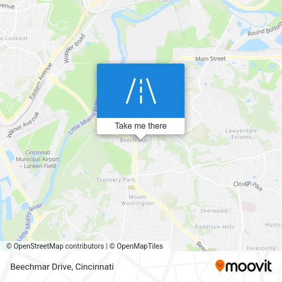 Beechmar Drive map